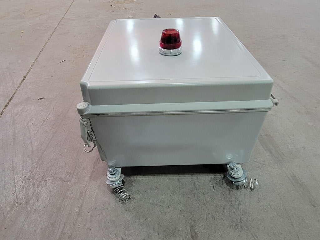 HOFFMAN Electrical Enclosure A12106CHQRFG w/ 25 Amp Contactor 400-DP25ND3