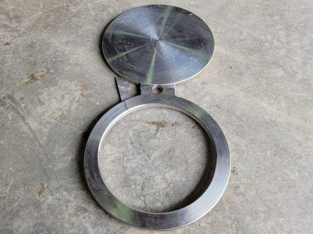 8" 316/L Spectacle Blind Flange