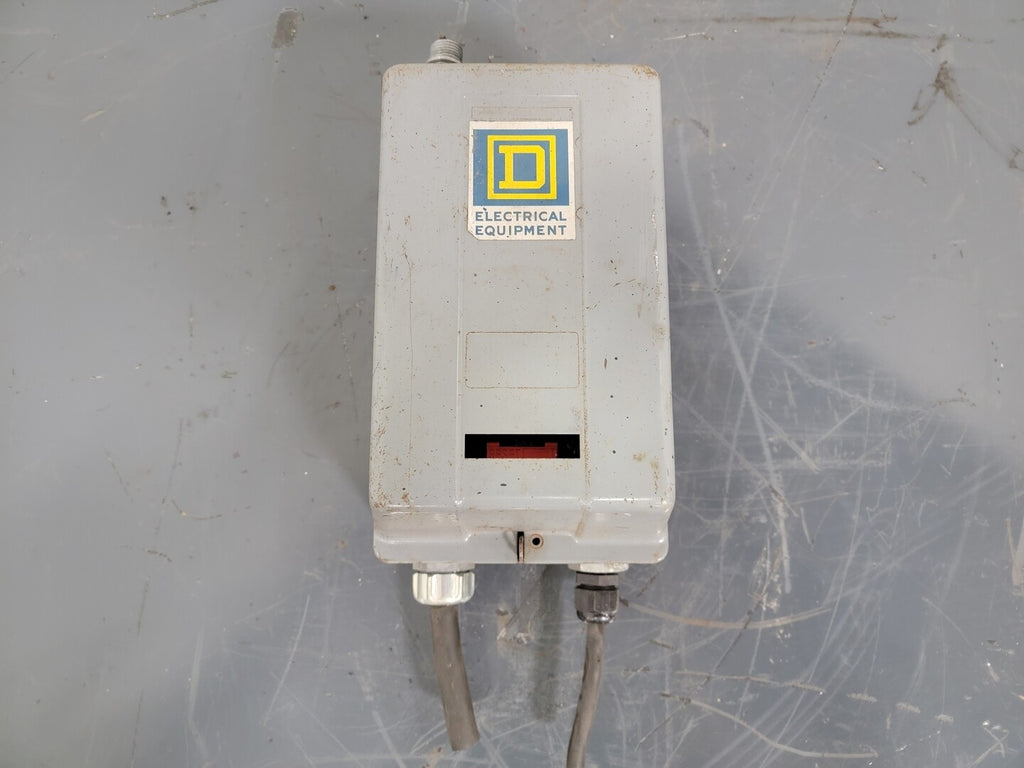 SQUARE D 27 Amp, 600V Magnetic Motor Starter 8536-SCO3 
