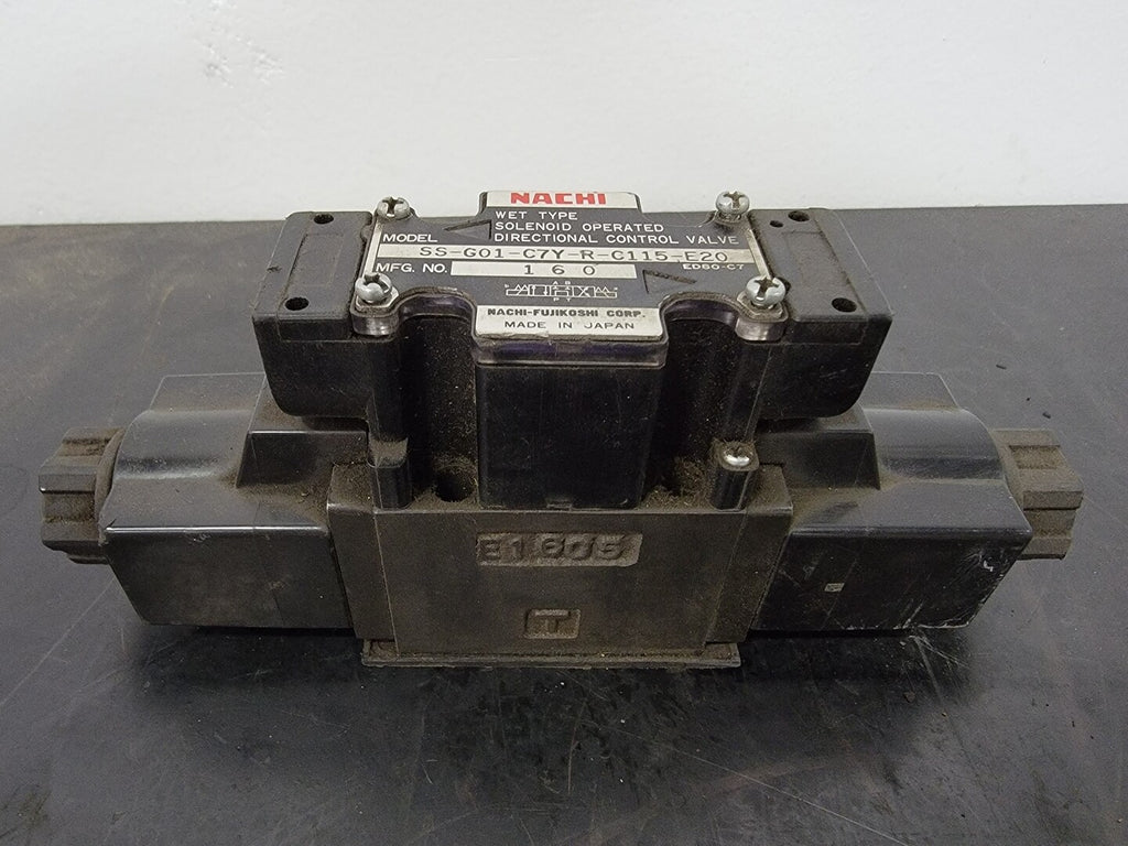 NACHI Wet Type Solenoid Directional Valve SS-G01-C7Y-R-C115-E20 
