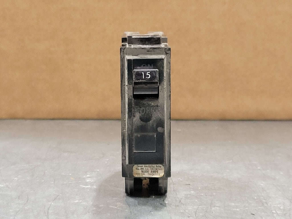 GENERAL ELECTRIC 15 Amp, 1 Pole, 120/240 volts Circuit Breaker THQL115