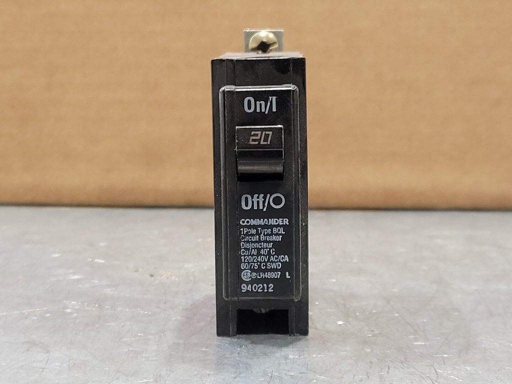 COMMANDER 20 Amp, 1 Pole, 120/240 volts Circuit Breaker BQL120