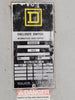 SQUARE D 400 amp, 3 Pole, 600 volts Non-Fusible Disconnect Switch CHU365AWK