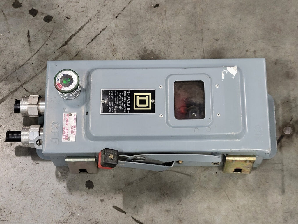 SQUARE D 30 Amp, 3 Pole, 600 volts Non-Fusible Disconnect Switch CHU361AWK