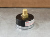 PIC 2", 0-160 psi Utility Pressure Gauge 102D-204F