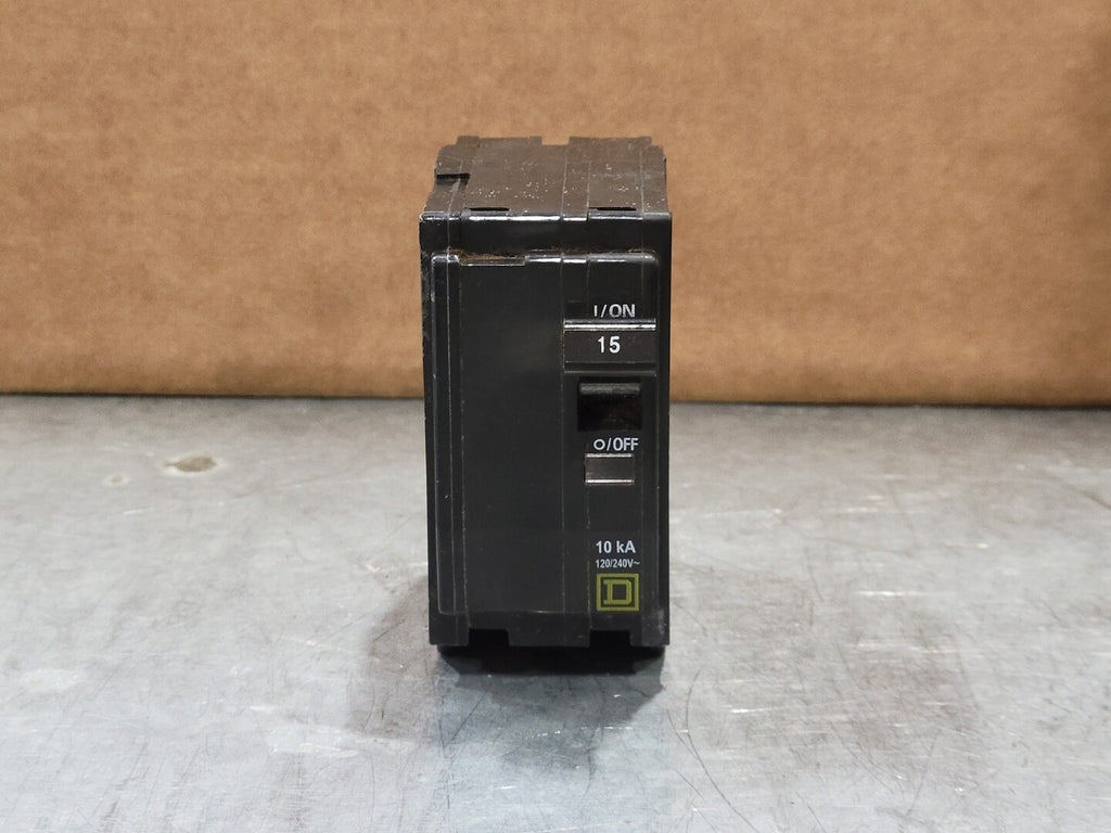 SQUARE D 15 Amp, 2 Pole, 120/240 volts Circuit Breaker QO215