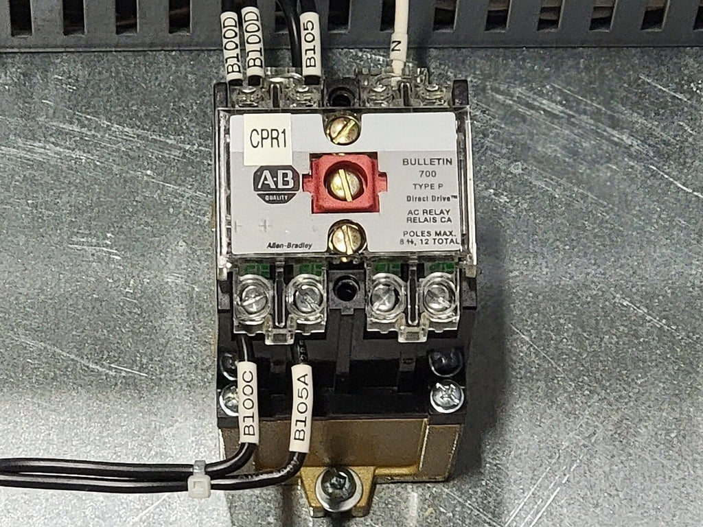 ALLEN-BRADLEY 10 Amp Industrial Relay 700-P400A1