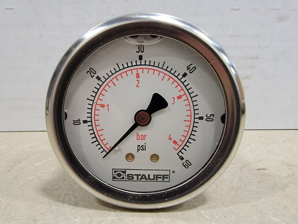STAUFF 2.5", 0-60 psi Pressure Gauge SPG-63-0060-PN