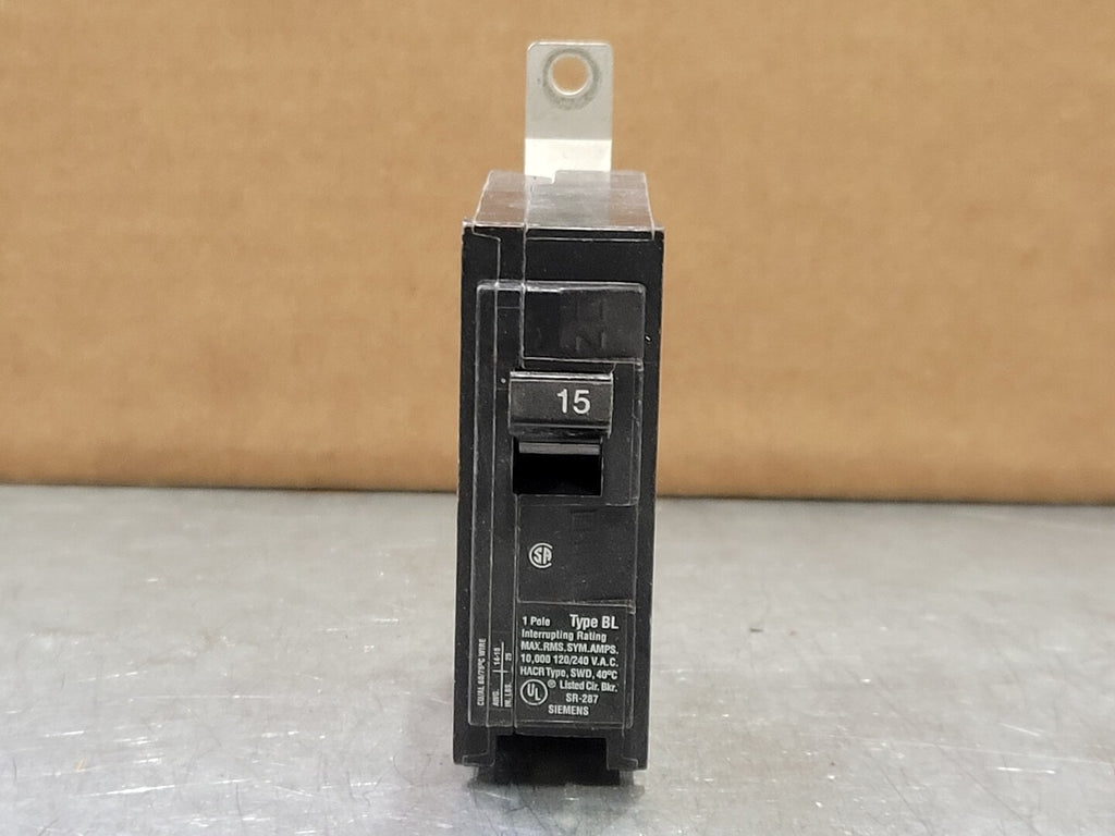 SIEMENS 15 Amp, 1 Pole, 120/240 volts Circuit Breaker B115