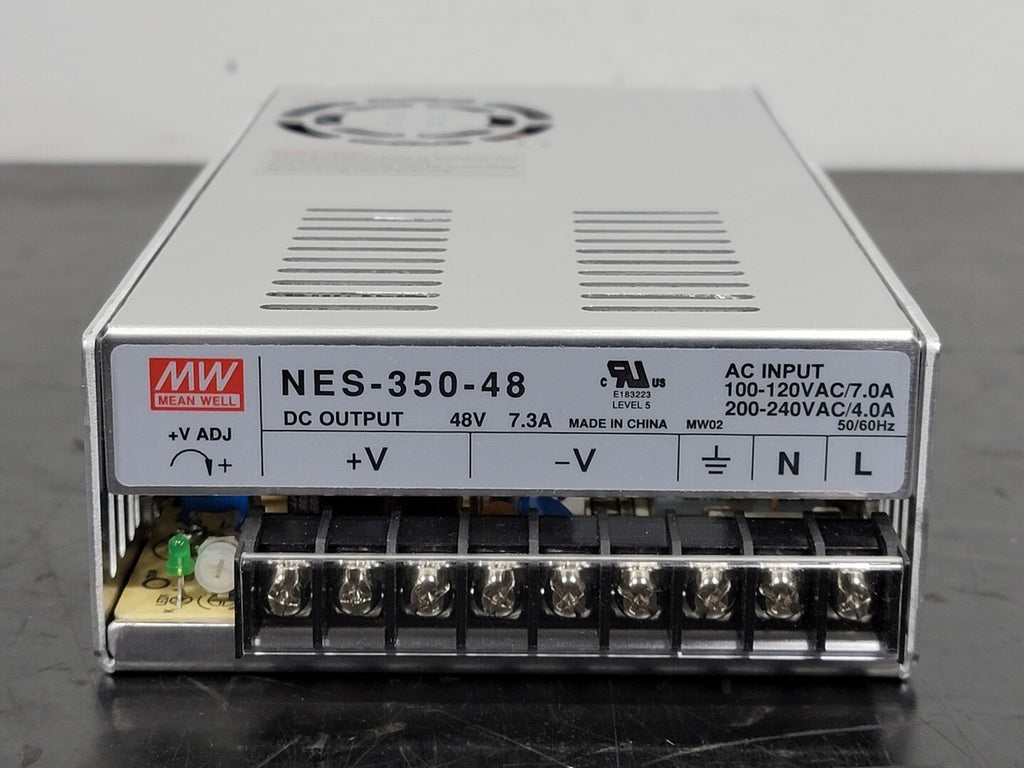 MEAN WELL 7 Amp 48 Volts Single Output Switching Power Supply NES-350-48