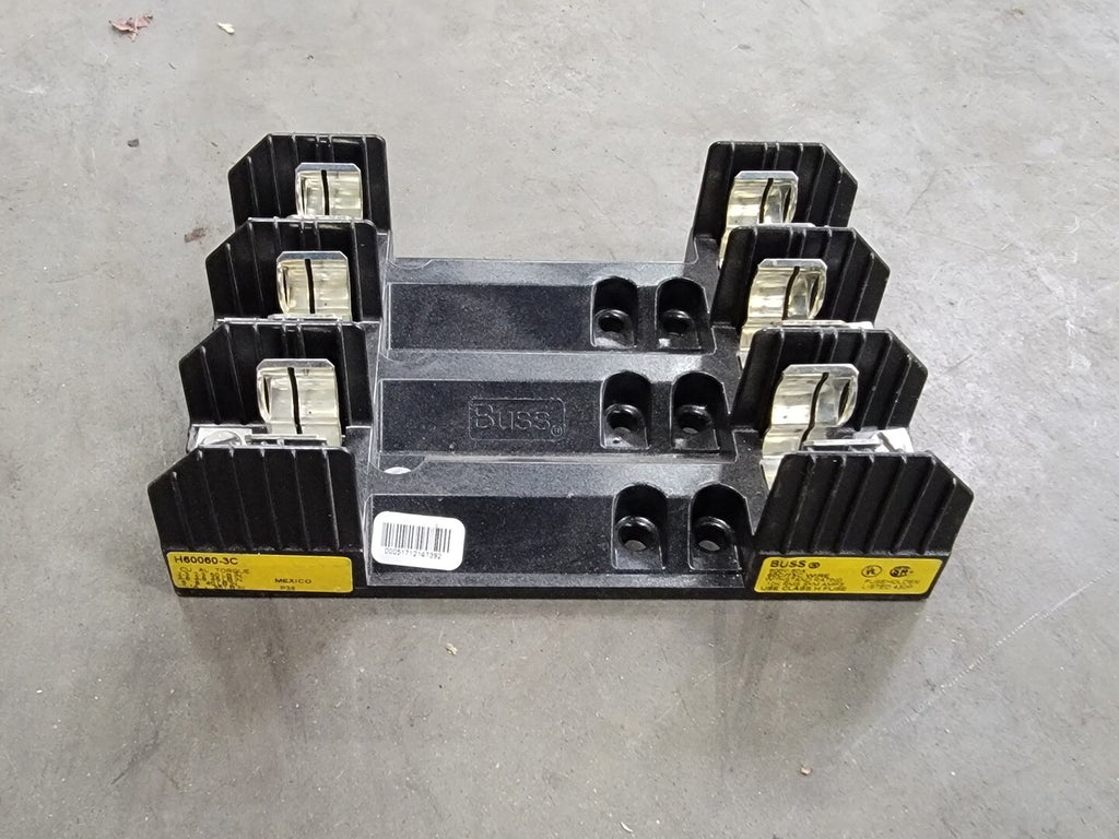 BUSSMANN Class H Fuse Block H60060-3C