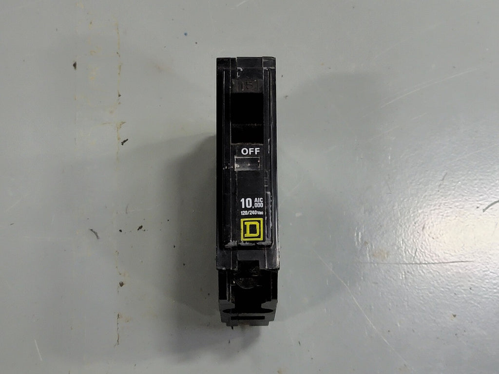 SQUARE D 15 Amp, 1 Pole, 120/240 volts Circuit Breaker QO115