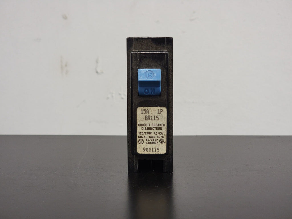 WESTINGHOUSE 15 Amp, 1 Pole, 120/240 volts Circuit Breaker BR115