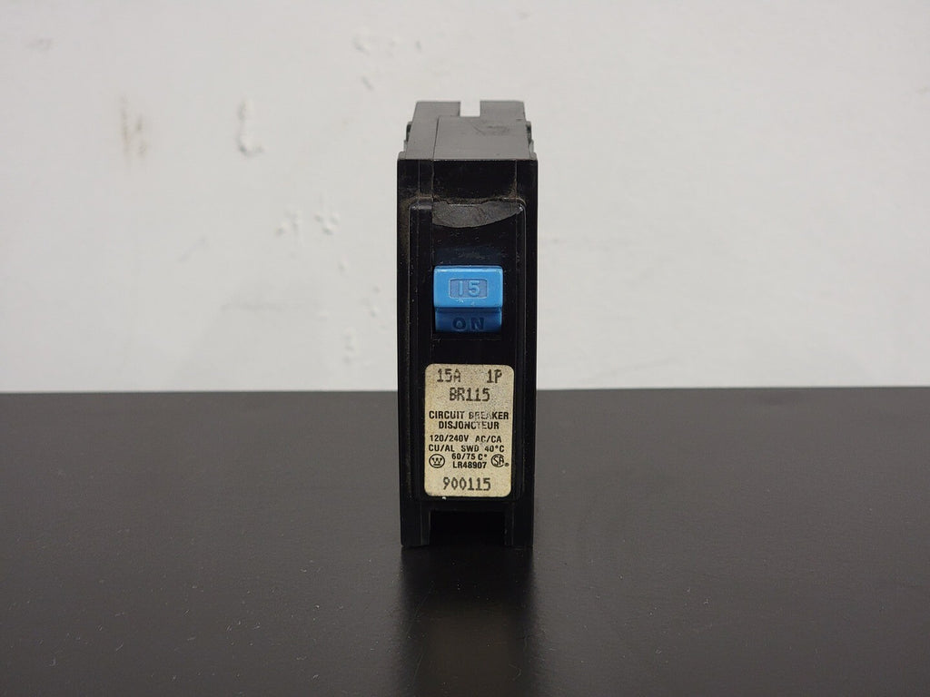 WESTINGHOUSE 15 Amp, 1 Pole, 120/240 volts Circuit Breaker BR115