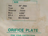 NUFLO MEASUREMENT SYSTEMS 10" Orifice Plate RO-50106D