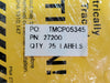 THERMON Electrically Heat Traced Caution Label Sitcker P/N: 27200