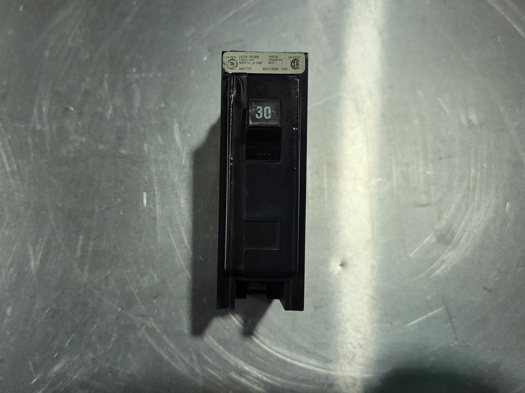 CUTLER-HAMMER 30 Amp, 1 Pole, 120/240 Volts Circuit Breaker BA130