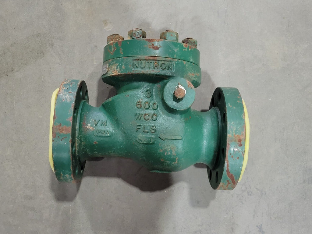 NUTRON 3", Class 600, Check Valve, B16.34