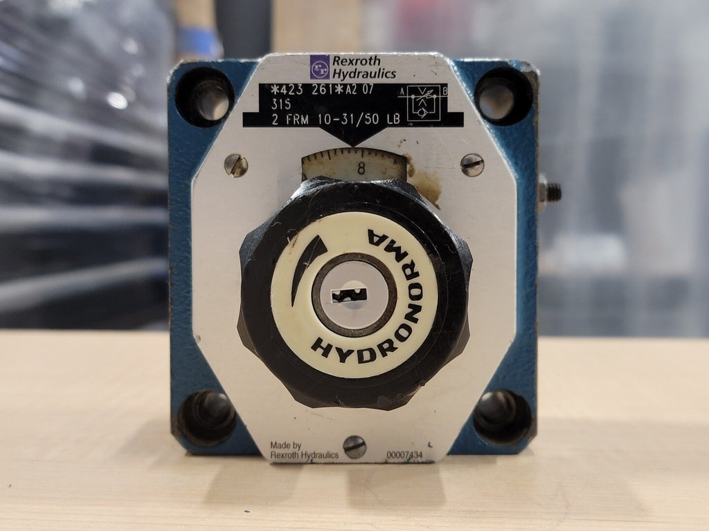 REXON 2-Way Hydraulic Flow Control Valve 2FRM10-31/50LB