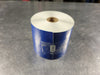 DURALABEL 4 TTP-3.2 Mil, 4" x 140' Blue Vinyl Labelling Tape 74-3511