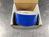 DURALABEL 4 TTP-3.2 Mil, 2" x 140' Blue Vinyl Labelling Tape 72-3511