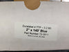 DURALABEL 4 TTP-3.2 Mil, 2" x 140' Blue Vinyl Labelling Tape 72-3511