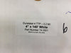 DURALABEL 4 TTP-3.2 Mil, 4" x 140', White Vinyl Labelling Tape 74-3501