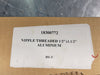 COLUMBIA 1/2x2" Aluminum Nipple Threaded Conduit 18300772