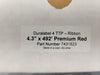 DURALABEL 4 TTP, 4.3" x 492' Premium Red Printer Ribbon 7431523