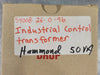 HAMMOND 50VA Industrial Control Transformer, 600 pri. volts, 120 sec. volts 144908