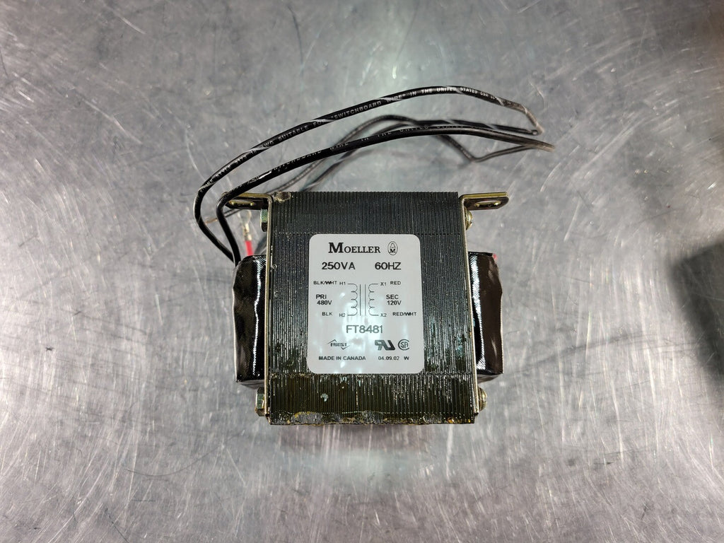 MOELLER 250 VA Control Transformer, 480 primary volts, 120 secondary volts