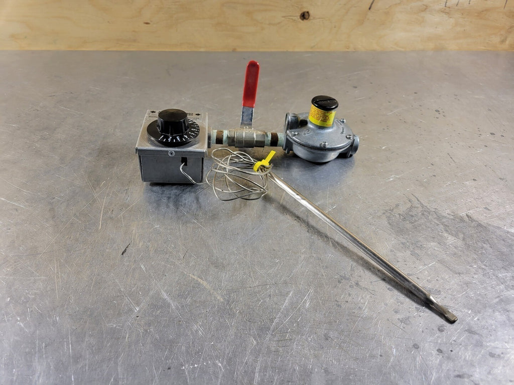 CCI THERMAL TECHNOLOGIES 4000 BTU/HR Thermostat Control Valve w/ Gas Regulator 