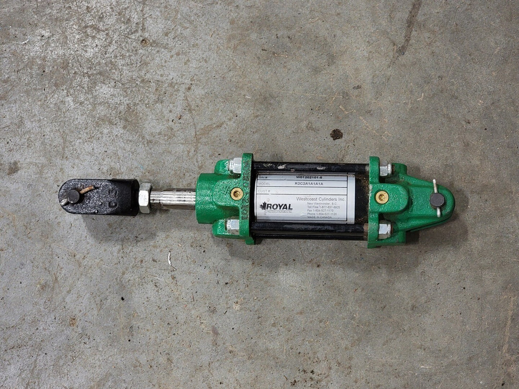 ROYAL ELECTRIC Pneumatic Cylinder 2" Bore x 2" Stroke, R2C2A1A1A1A