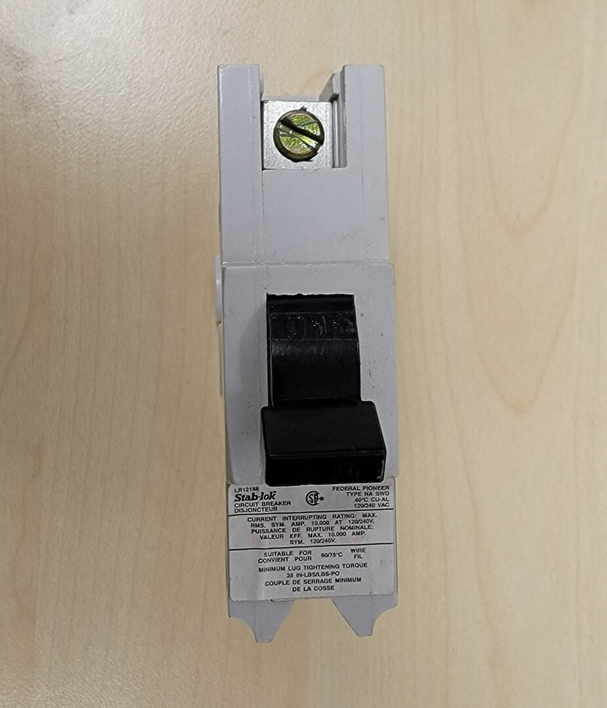 FEDERAL PIONEER 20 Amp, 1 Pole, 120/240 volts Circuit Breaker NA120