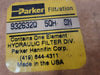 PARKER FILTRATION Hydraulic Filter Element 932632Q 5QH SM