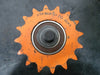 Double Single Roller Chain Sprocket HDS80A16 w/ Ball Bearing 6207DU