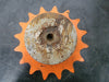 Double Single Roller Chain Sprocket HDS80A16 w/ Ball Bearing 6207DU