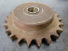 Stock Bore Roller Chain Sprocket 60B24 w/ Ball Bearing BCF205F