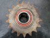 Double Single Roller Chain Sprocket DS100A18 w/ Ball Bearing