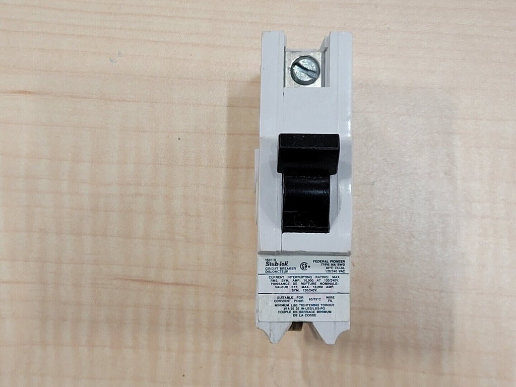 FEDERAL PIONEER 20 Amp, 1 Pole, 120/240 volts Circuit Breaker NA120