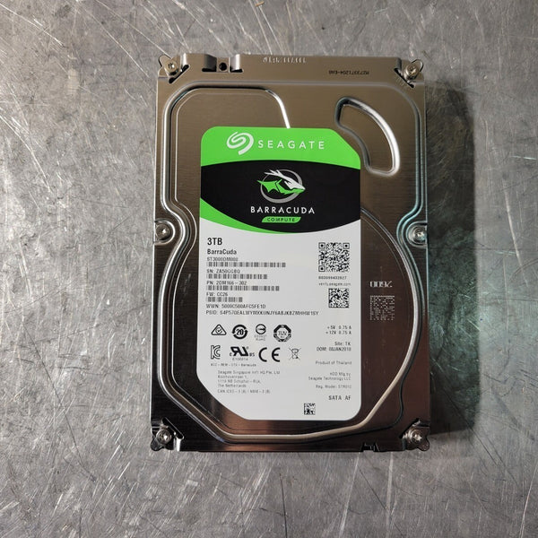 Seagate Barracuda 3TB HDD ST3000DM008（16 Seagate Barracuda ST2000DM008 - hard drive - 2 TB - SATA 6Gb/s