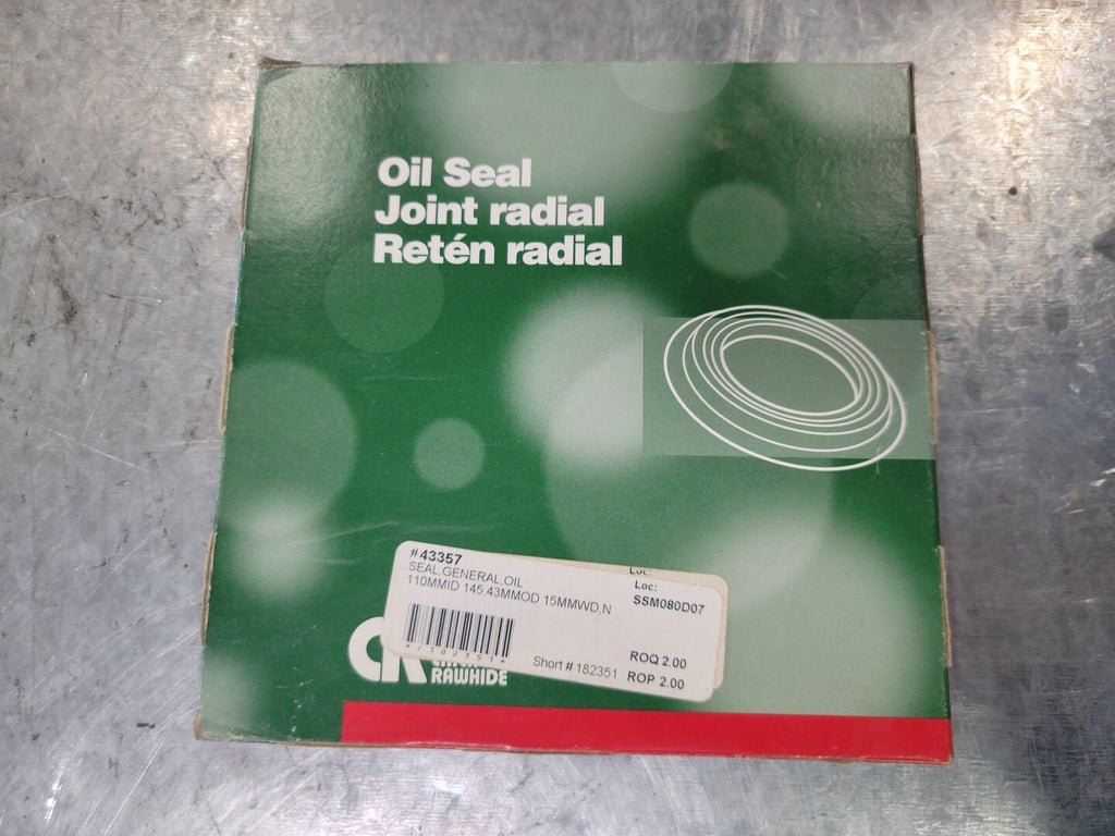 CHICAGO Oil Seal 43357, CR 100X145X15 HMSA7 R