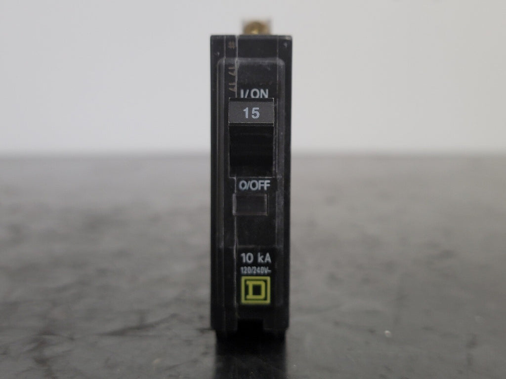 SQUARE D 15 Amp, 1 Pole, 120/240 volts Circuit Breaker QOB115
