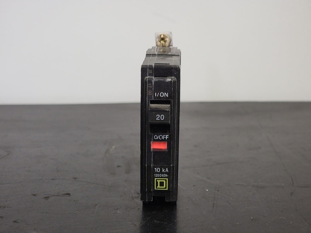 SQUARE D 20 Amp, 1 Pole, 120/240 volts Circuit Breaker QOB120
