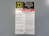 SQUARE D 400 Amp, 3 Pole, 600 volts Non-Fused Disconnect Switch CH365 (Only enclosure)