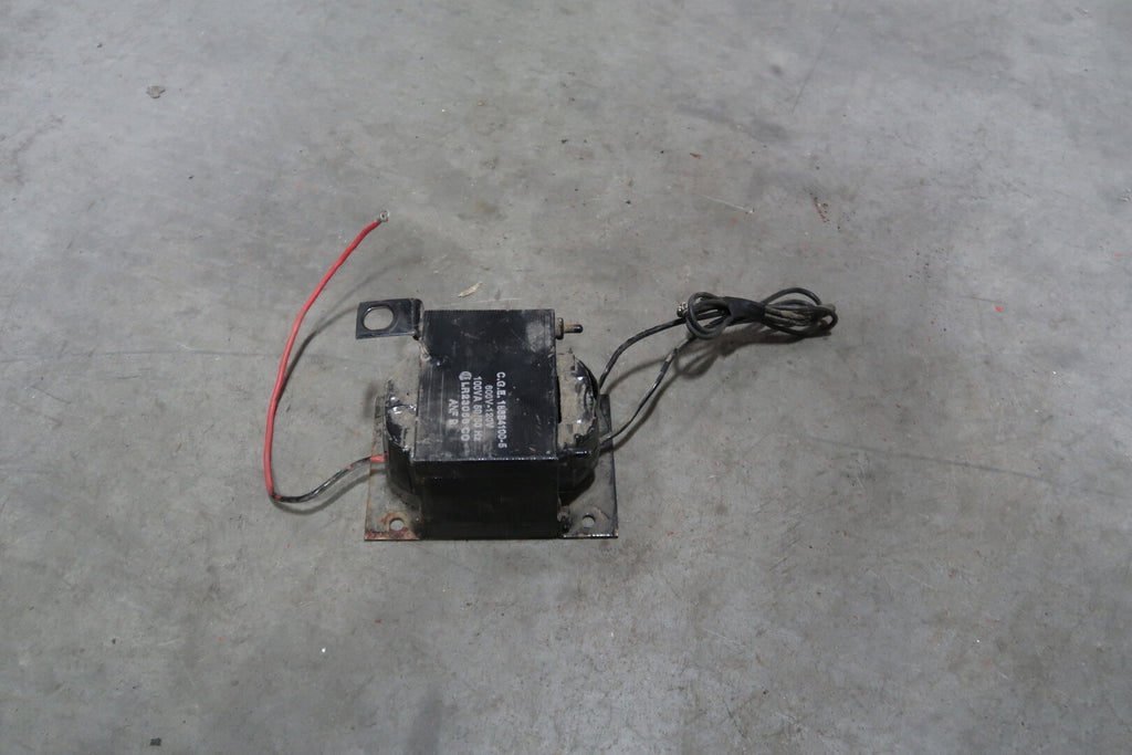 C.G.E 100 VA Control Transformer, 600 pri. volts, 120 sec. volts 186B4100-5