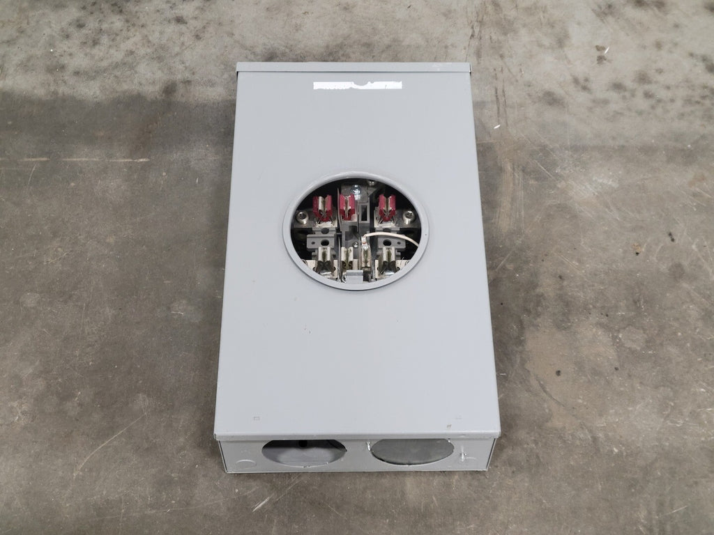 MICRO-ELECTRIC 200 Amp 3-Phase Meter Base PL27-TCV