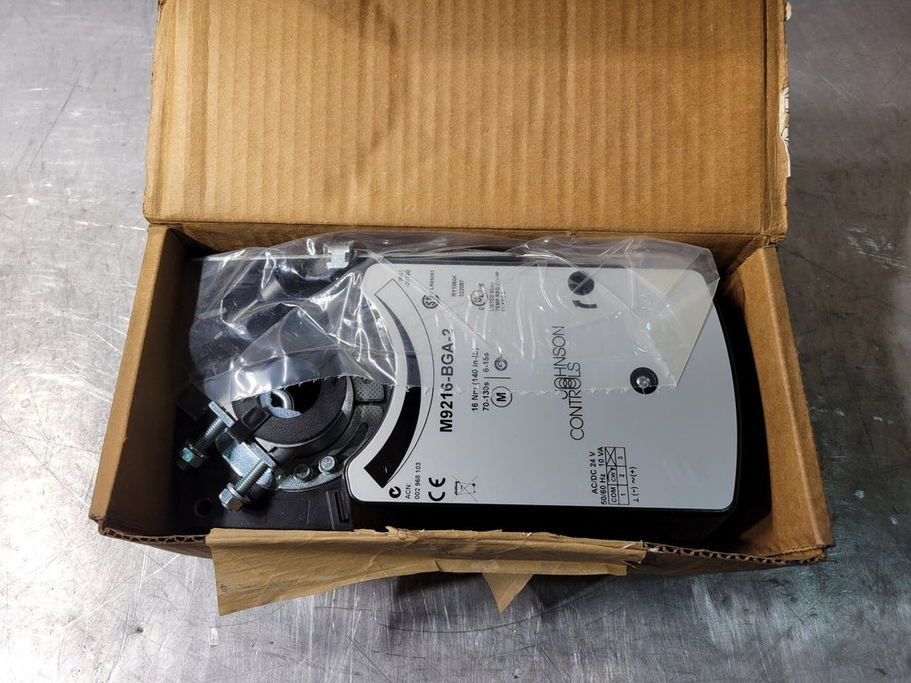 JOHNSON Electric Spring Return Actuator M9216-BGA-2