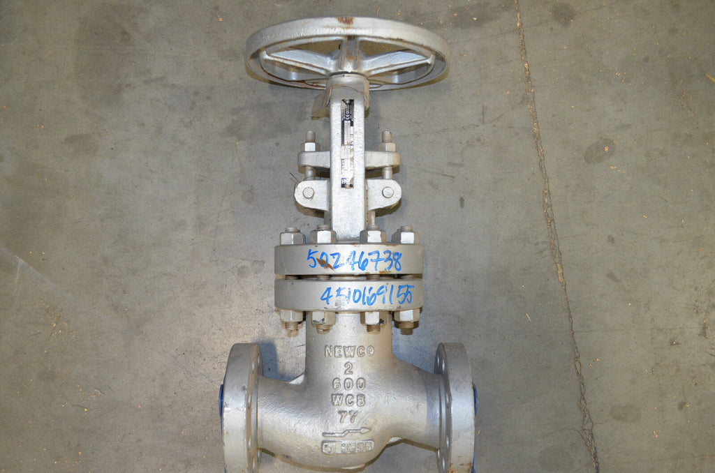 NEWCO 2" Class 600 Globe Valve B16.34