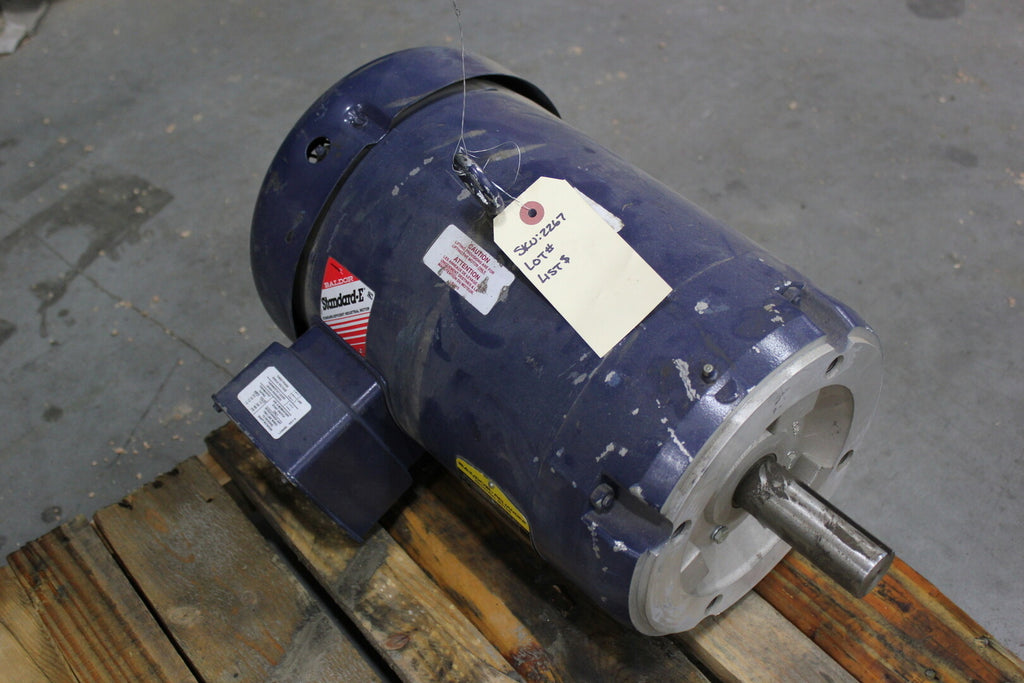 BALDOR 7.5 hp, 575 volts, 1760 rpm, 213TC Electric Motor VM3710T-5